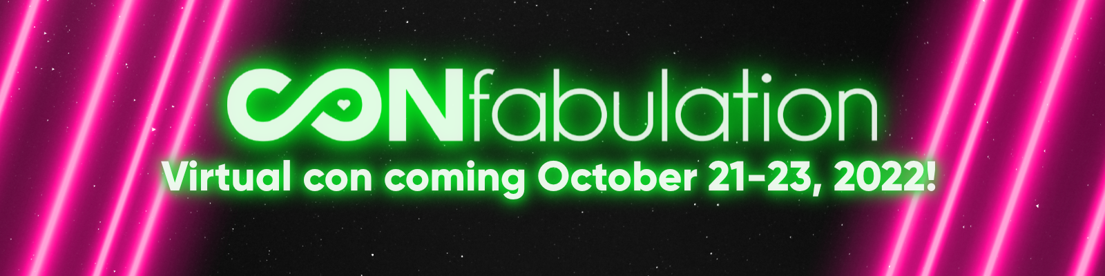 CONfabulation: Virtual Con coming October 21-23, 2022!